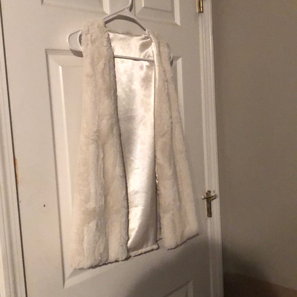fuzzy vest